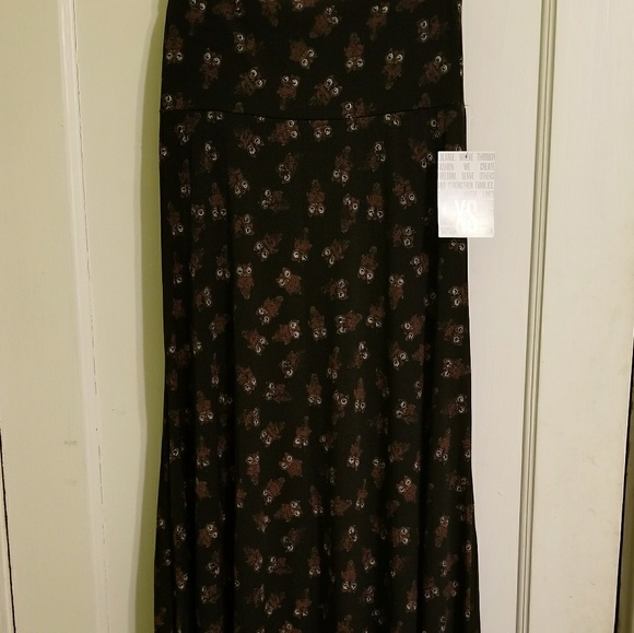 NWT 🦄Lularoe Owl Maxi, XS. CUTE - Picture 2 of 5